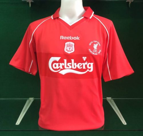 Liverpool 2001 UEFA Cup Final Shirt 
