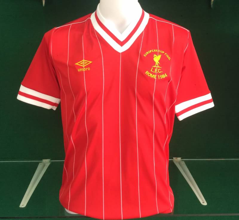 Liverpool 1984 European Cup Final Shirt 