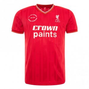 Liverpool home shirt 85/86 season