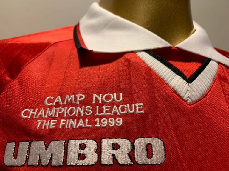 1999 champions league final shirt