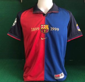 1999 Barcelona Centenary Shirt