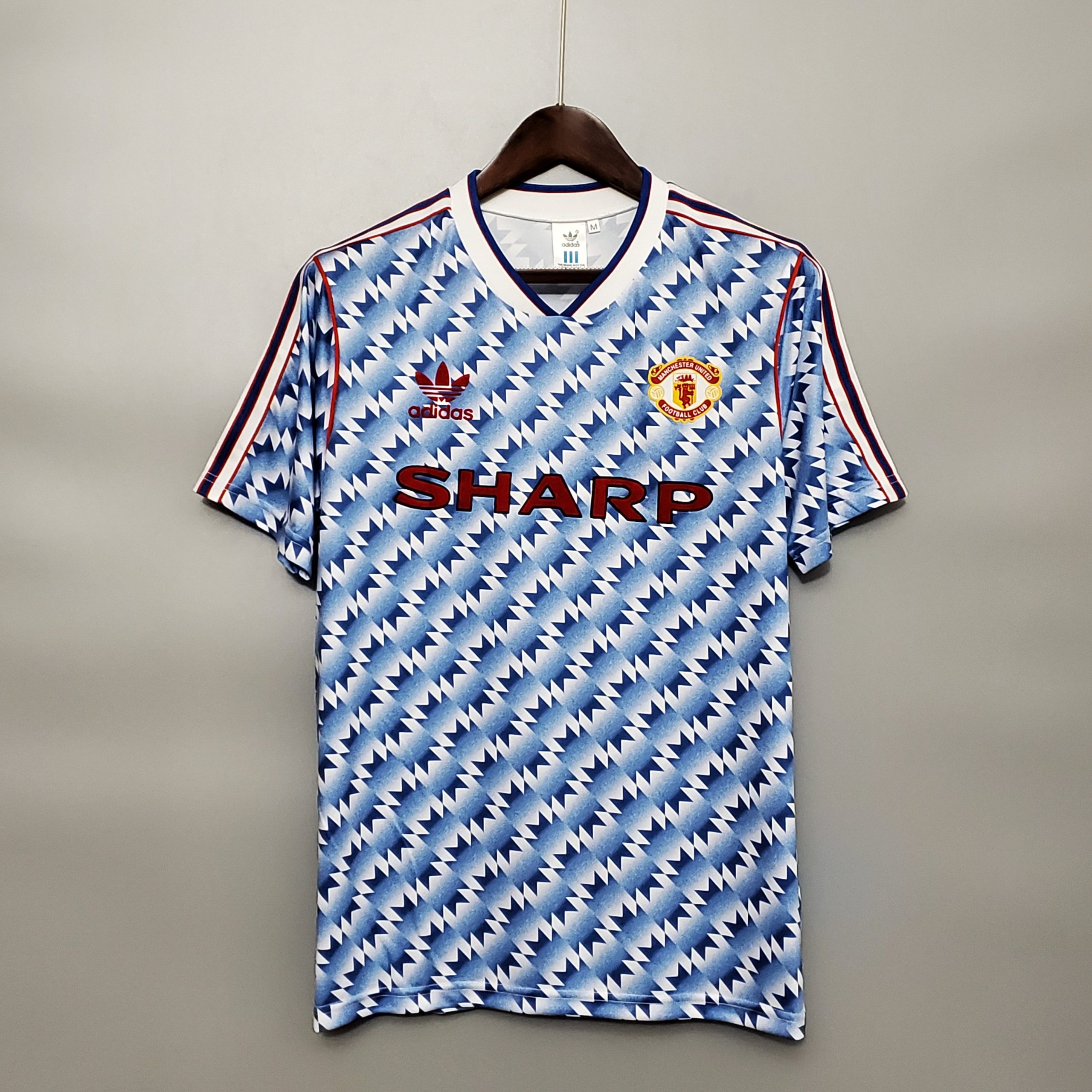 Manchester United 2007/08 Retro Away Jersey Men Adult