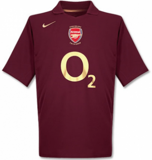 Arsenal Home Shirt 2005/06