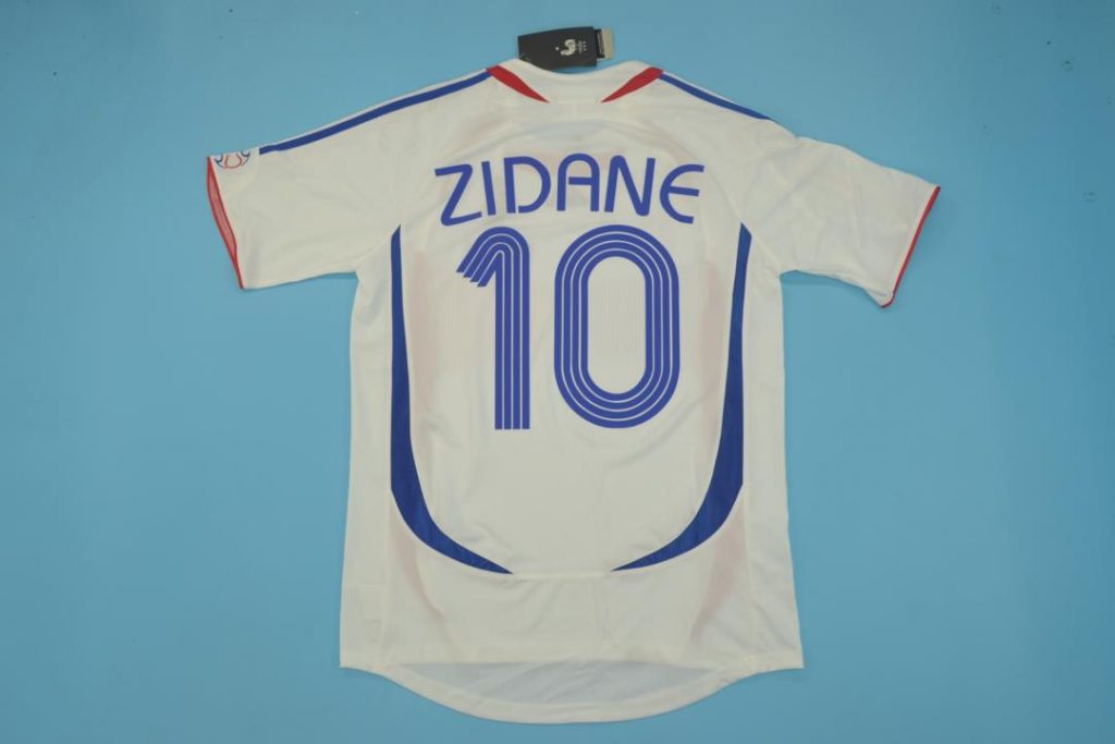 zidane 2006 shirt