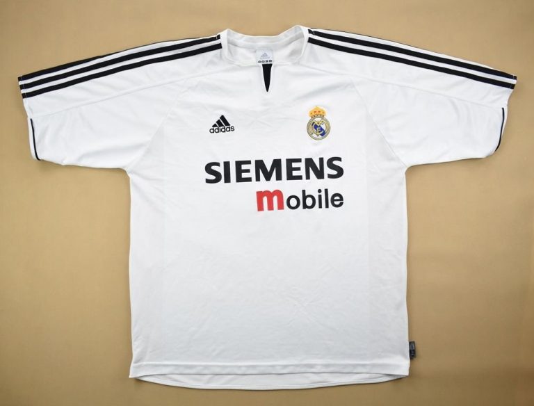 real madrid 2003 shirt