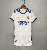 Kids Real Madrid 21/22 Home Kit