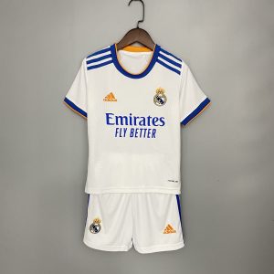 Kids Real Madrid 21/22 Home Kit