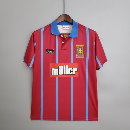 Aston Villa 1993-1995 Home Football Shirt Coaster Paul McGrath