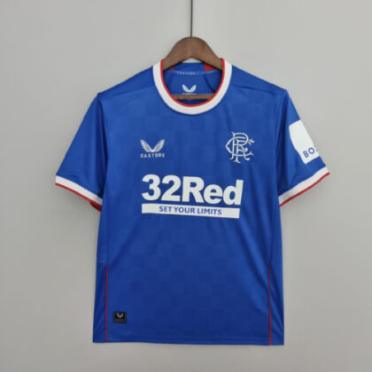 Glasgow Rangers 22/23 Home Shirt - Bargain Football Shirts