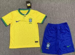 Kids Brazil 2022 World Cup Kit