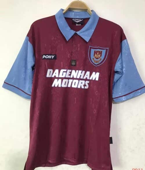 West Ham 1995-97 Home Shirt - Bargain Football Shirts