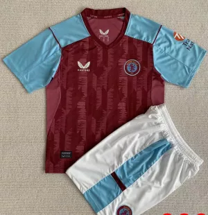 Kids Aston Villa 23/24 Home Kit