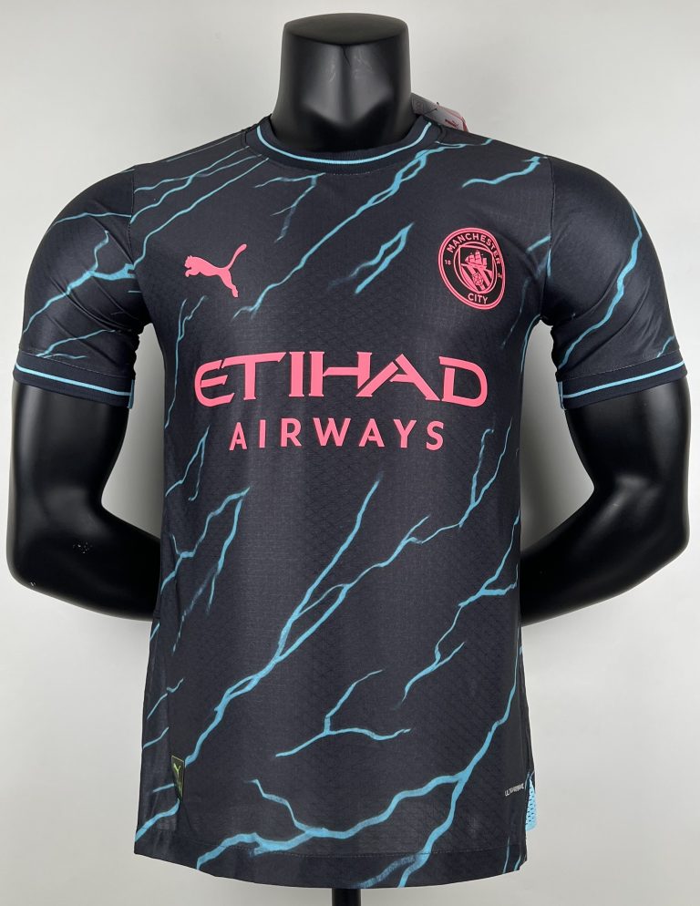 Man City 23/24 Third Shirt Bargain Football Shirts