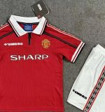 Kids Man United 98/99 Home Kit