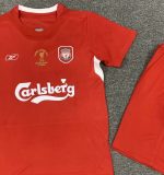 Kids Liverpool 2005 Champions League Final Kit