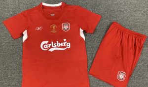 Kids Liverpool 2005 Champions League Final Kit