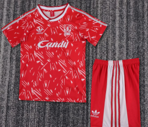 Kids Liverpool 89/91 Home Kit