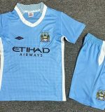 Kids Man City 2011/12 Home Kit