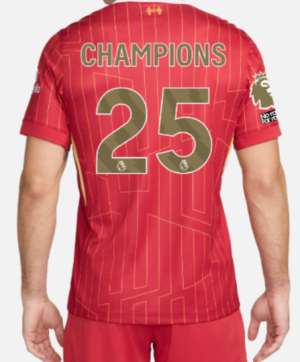 Liverpool 24/25 Home Champions Shirt