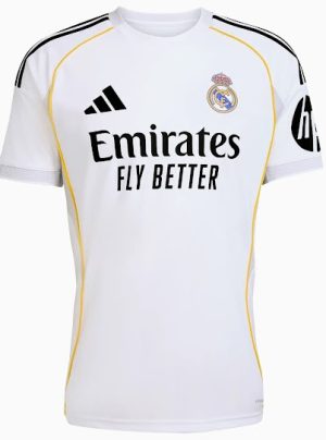Real Madrid 25/26 Home Shirt